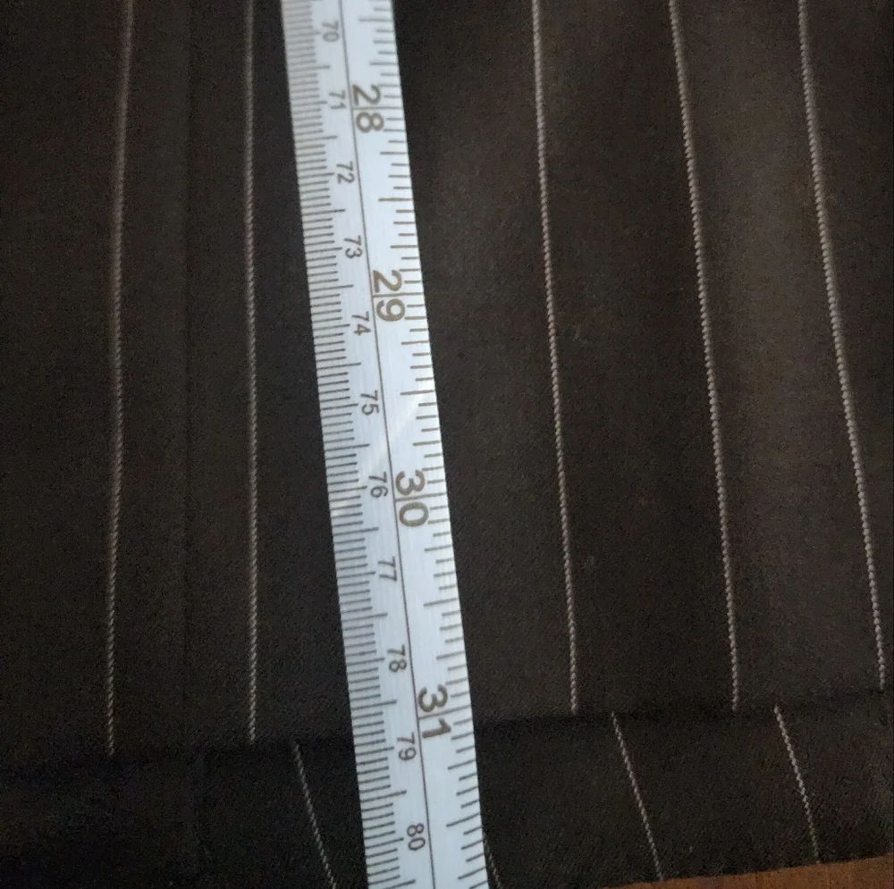 Brioni 42/52R 100% Wool Double Breasted pinstripe Suit Jacket - Picture 12 of 12